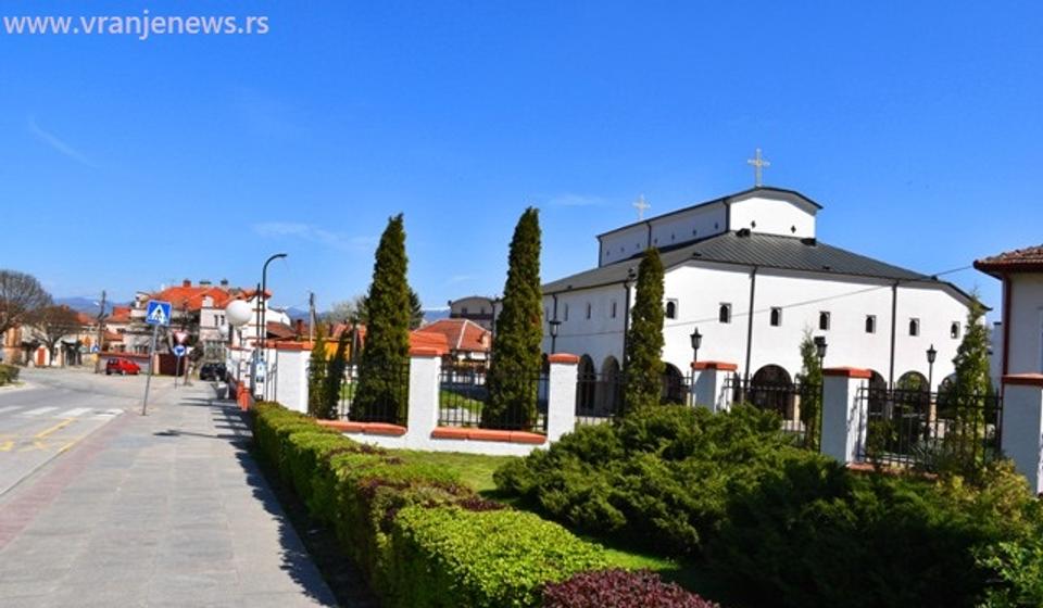 Hram Svete Trojice u centru Vranja. Foto Vranje News