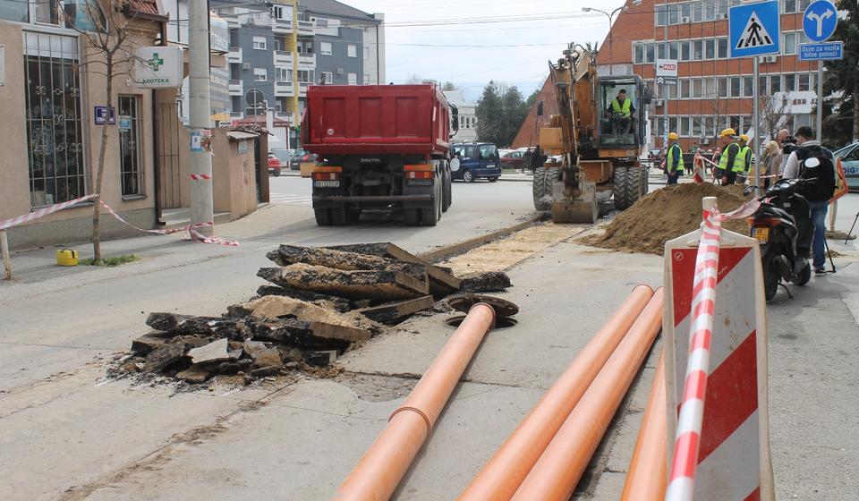 Ulica Svae Kovačevića. Foto vranje.rs
