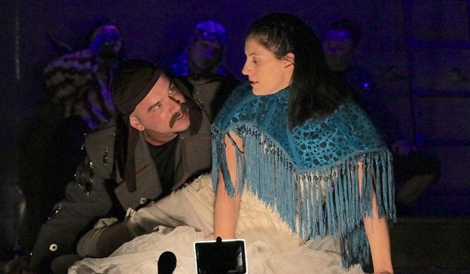 U predstavi Okamenjeno more. Foto Vranje news