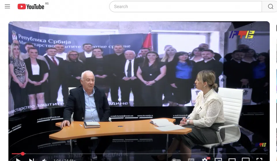 Znate Zoketa, moji rođaci ka'u da je Njevra very nice and clean city. Foto Youtube (printscreen stranice zvaničnog kanala RTV doo)