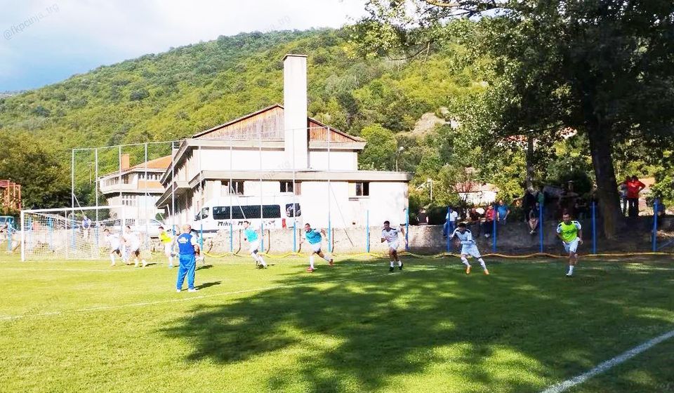 Popraviti utisak iz 1. kola na gostovanju u Paraćinu: fudbaleri tima iz Trgovišta. Foto FK Pčinja