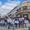 Sa današnjeg protesta. Foto Vranje news
