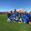 Fudbaleri vranjskog kluba na terenu na kome odigrati prvu pripremnu utakmicu u Albaniji. Foto FK Dinamo