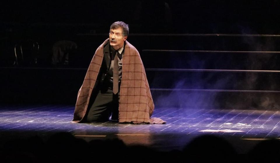 Bojan Jovanović u ulozi Bore Stankovića. Foto Vranje news