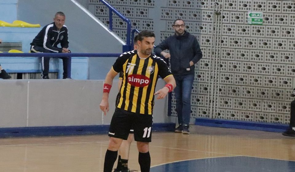 Osim čvrste igre u odbrani doprineo i u napadu sa tri gola: Dalibor Đorđijević. Foto Vranje News