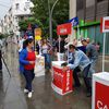 Kiša omela opoziciju u skupljanju potpisa za smenu vlasti. Foto VranjeNews