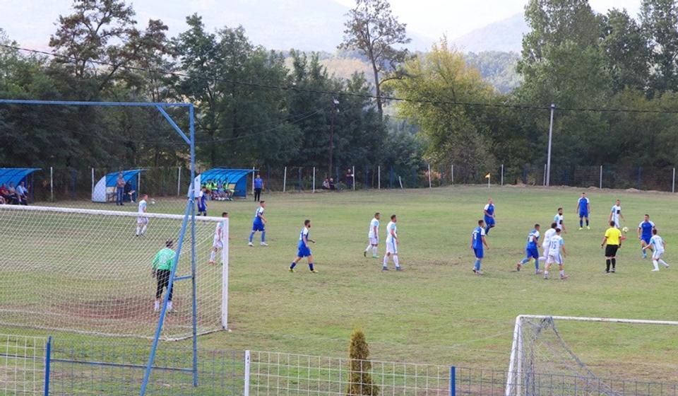 Detalj sa današnje utakmice u Vranjskoj Banji. Foto Vranje News