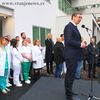 Vučić na otvaranju Hirurškog bloka 2018. godine. Foto Vranje News