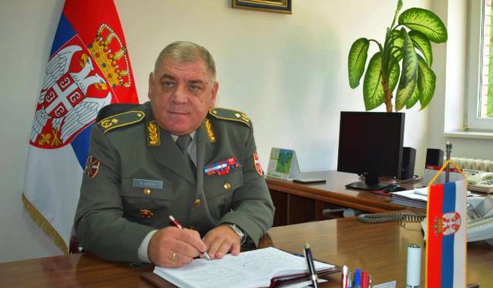 Makareg ističe dobru saradnju sa Vojskom Srbije: brigadni general Slobodan Stopa. Foto VranjeNews
