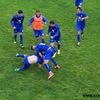 Radost fudbalera Radnika posle gola Damjanovića za 2:0. Foto VranjeNews