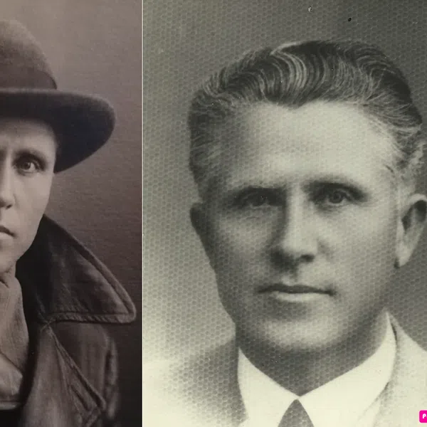 Levo - doktor Borislav Petrović iz mlađih dana, kada je u Vranju radio kao sreski lekar (fotografiju je autoru ovog teksta ustupio Petrovićev unuk Borislav Petrović, doktor arhitektonskih nauka); i desno - u nešto poznijim godinama (iz arhive Riste Simonovića Gočobana)