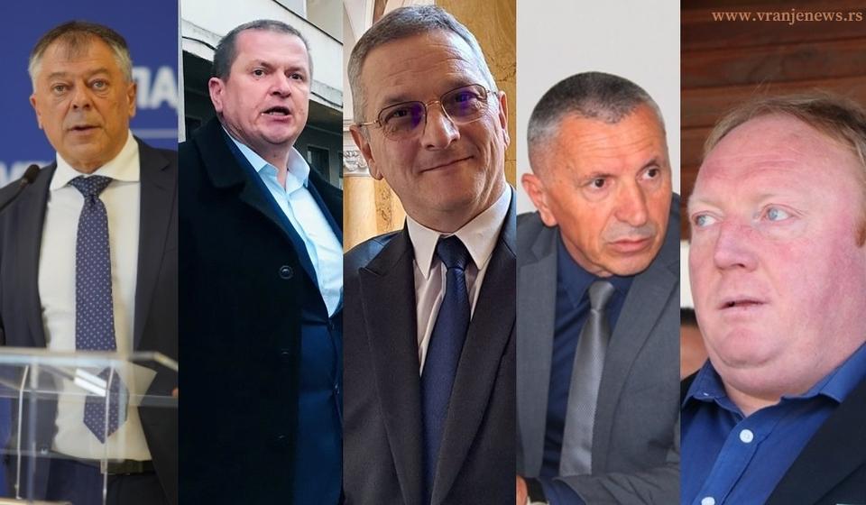 S leva na desno: Tončev, Mitrović, Stojanović. Kamberi i Krstić. Foto Vranje News
