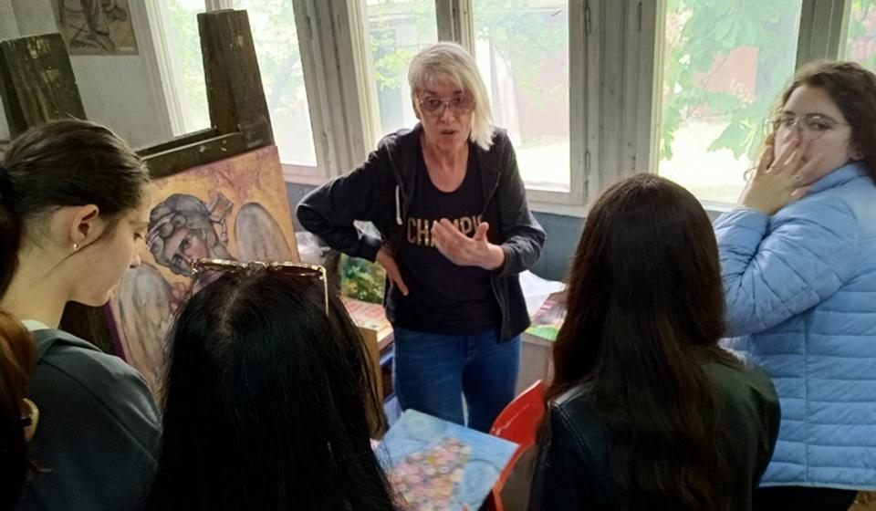 Posle otvaranja dogovor o zajedničkom radu. Foto Vranje News