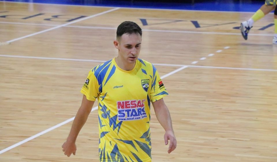 Aleksandar Janjić, strelac jedinog gola za Vranjance. Foto Vranje News