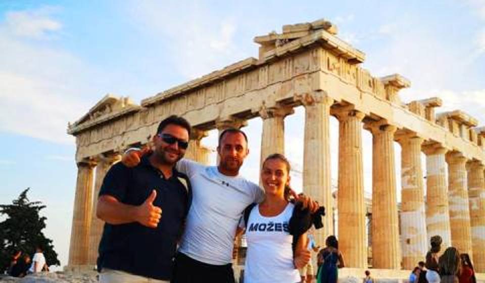 Marko sa saradnicima. Foto privatna arhiva