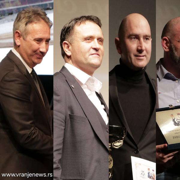 Nalogodavci i izvršioci sportskog budžeta: Milenković, Đorđević, Kočić, Stanojković i Stošić. Foto Vranje news