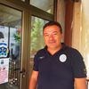 Brana u Kazanđolu puna šljunka: Ivica Tašković. Foto VranjeNews