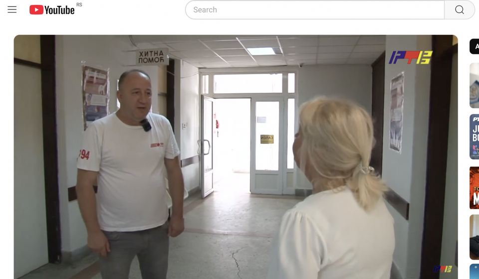 Cace kao Robert Redford u filmu Sting (Žaoka) objašnjava kako se odbraniti od uboda stršljena. Foto YouTube (printscreen stranice zvaničnog kanala RTV doo)