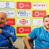 Radmilo Jovanović i kapiten Mlađan Stevanović. Foto VranjeNews