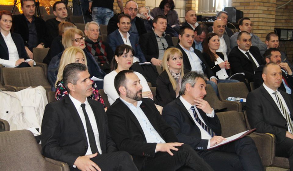 Prošli izveštaji Gradskog veća i Gradske uprave: najviši rukovodioci Grada Vranja. Foto VranjeNews