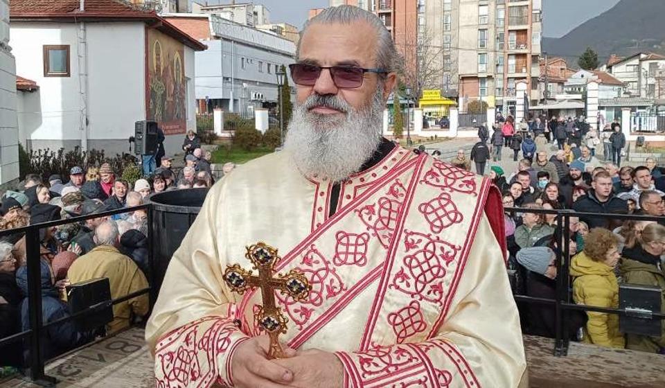 Đakon Miodrag Naumović. Foto Vranje News