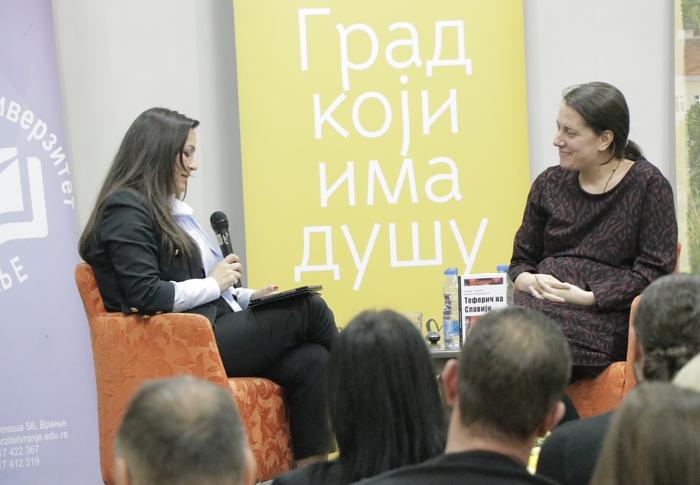 Književna kolonija otvorena gostovanjem književnice Sanje Savić Milosavljević. Foto Vranje news