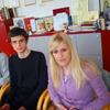 Staša i Gavrilo sa svojom mentorkom Vesnom Đorđević. Foto Gimnazija Bora Stanković