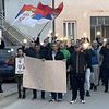 Okupljanje u Trgovištu u znak podrške studentskim zahtevima. Foto M.K.