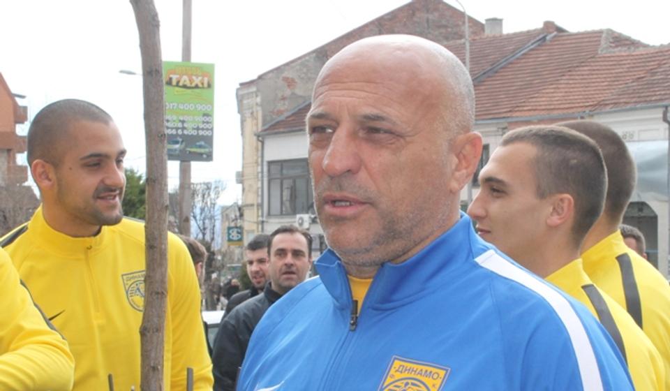 Još da Dinamo uđe u Super ligu. Dragan Antić Recko. Foto VranjeNews