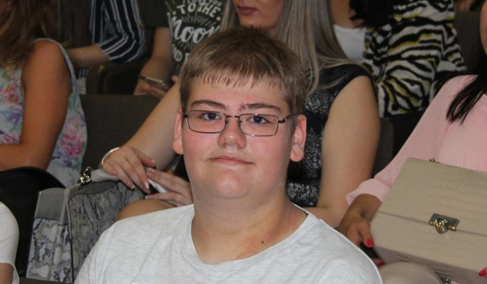 Bogdan na prijemu za đake generacije u Skupštini grada. Foto VranjeNews