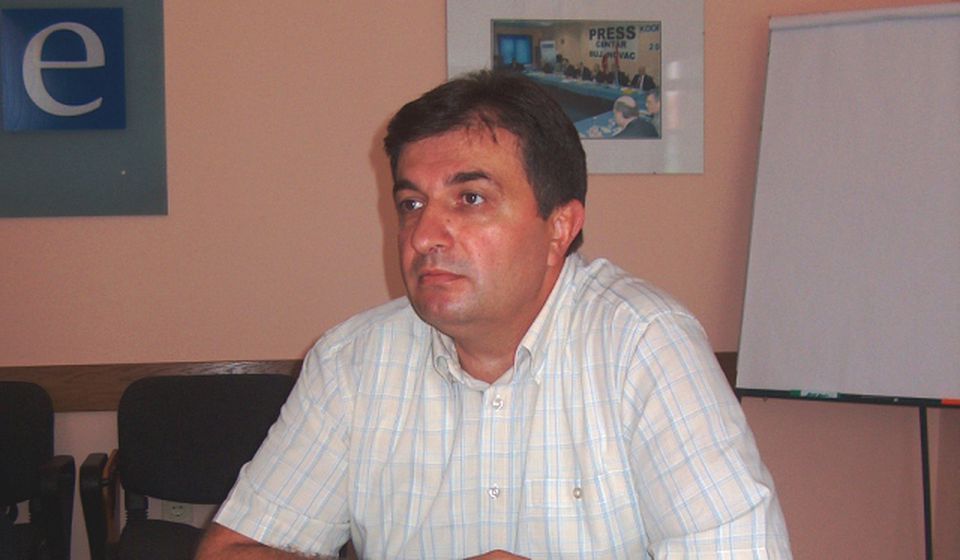 Na meti štrajkača: Miodrag Milković. Foto Vranjenews