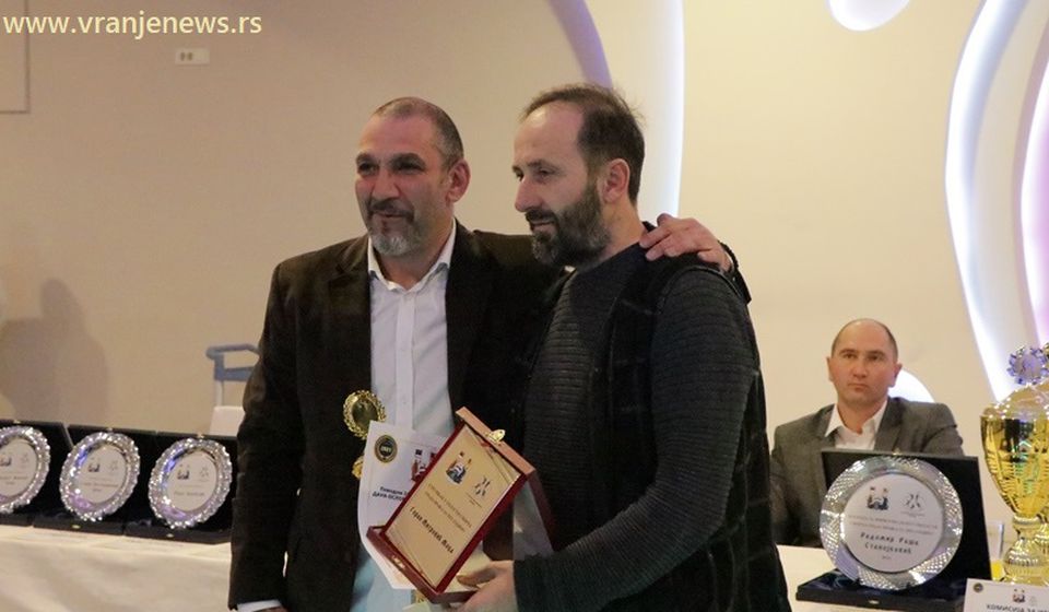 Najbolji stručnjak u oblasti sporta za 2021. godinu je fizioterapeut Goran Mitrović Moca. Foto Vranje News