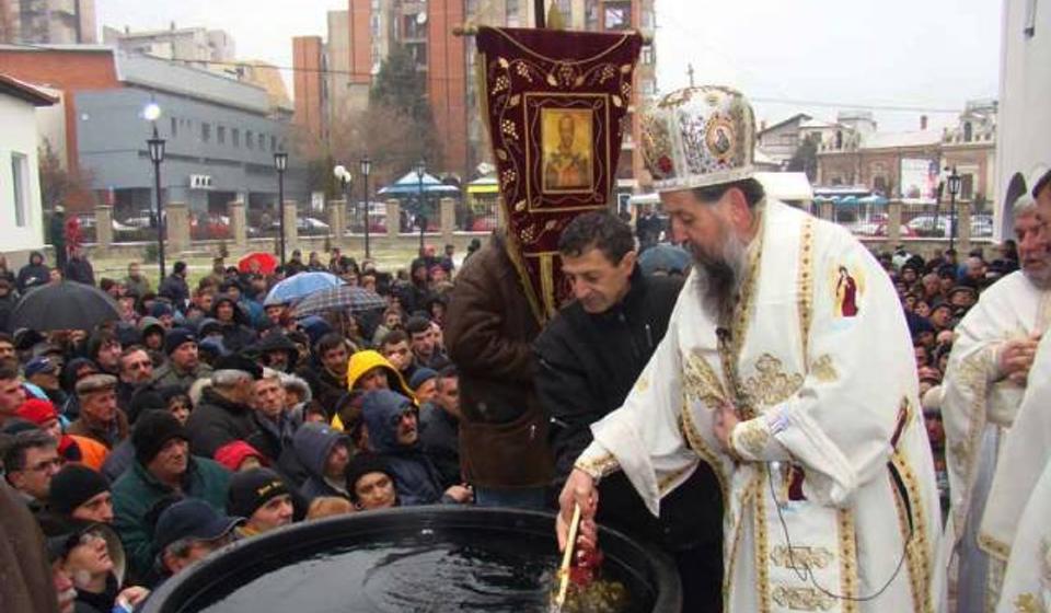 Detalj sa Bogojavljenja 2019. Foto Eparhija vranjska