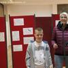 Janko Janković sa vidoteljkom Likovne radionice Vesnom Marinković Stanković. Foto Vranje News