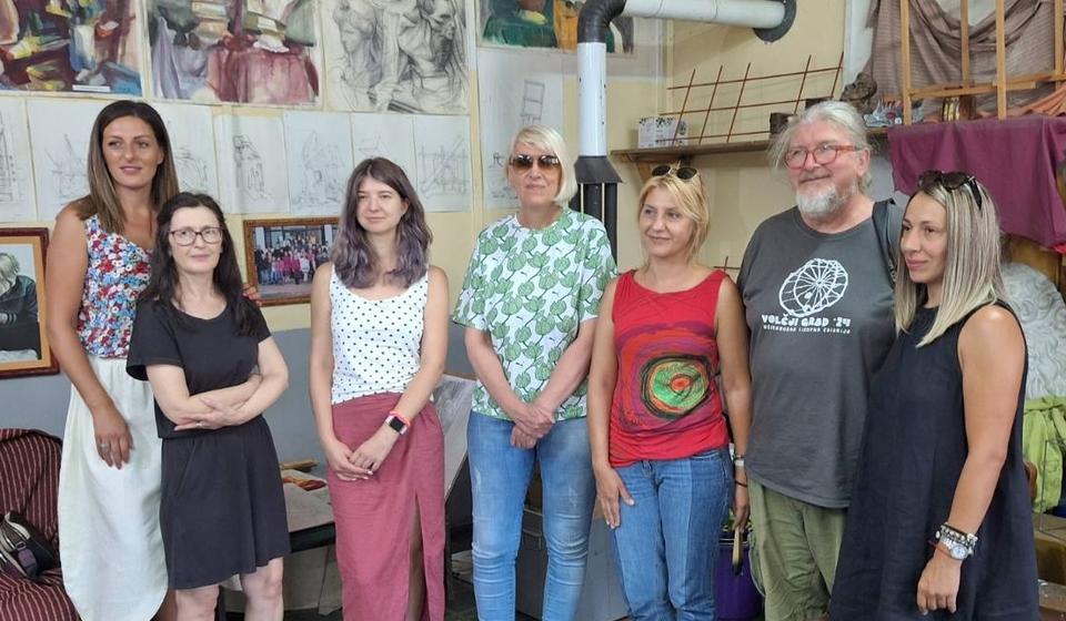 Detalj sa otvaranja kolonije. Foto Vranje news