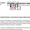 Od 2014. godine u Pčinjskom okrugu ubijeno 13 žena. Foto prinstcreen saopštenja MŽPN
