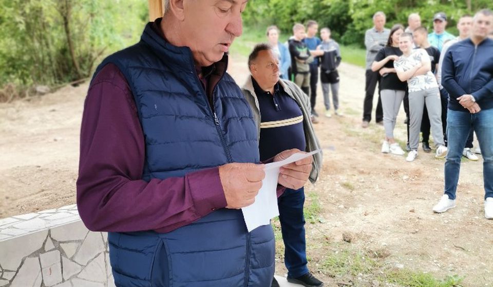 Zoran Anđelković, predsednik Saveta Mesne zajednice Žbevac. Foto S.Ž,