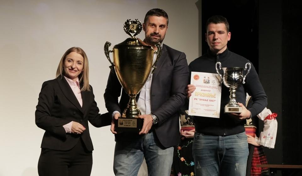 RK Vranje 1957 najuspešniji sportski kolektiv u Vranju u 2023. godini. Foto Vranje News