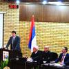Gradski većnik za budžet i finansije Bojan Kostić na sednici lokalnog parlamenta. Foto VranjeNews
