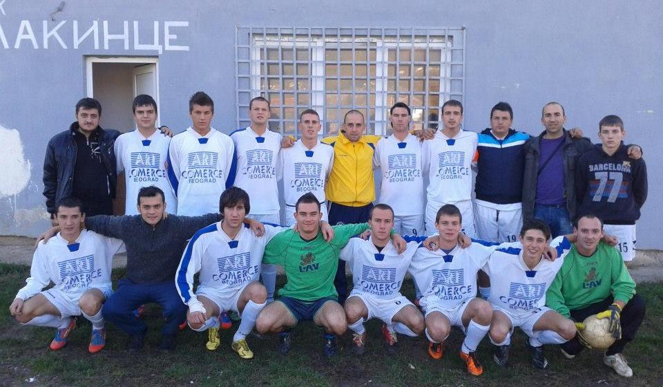 Ekipa iz surduličke opštine najbolja na polusezoni. Foto OFK Alakince