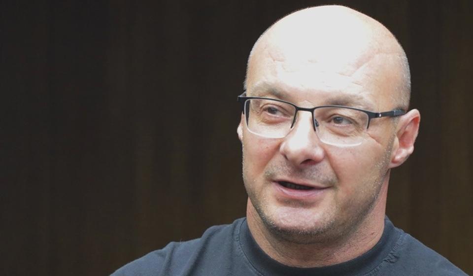 Dejan Ivanović na sednici Skupštine FSG Vranje. Foto Vranje News