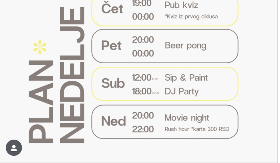 Foto Instagram GoldenPub (klik za puni prikaz)