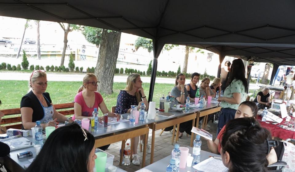 Radionica je okupila dvanaest žena. Foto Vranje News