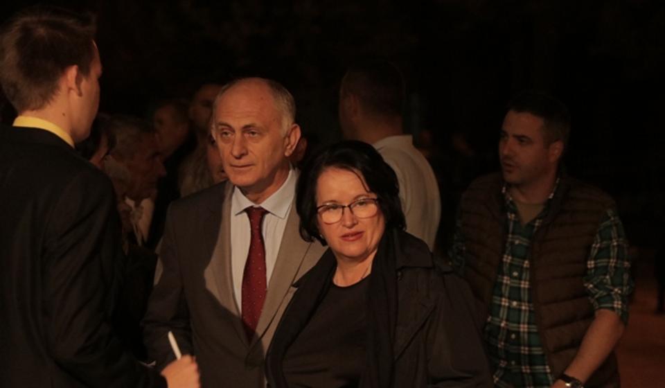 Vrh lokalnog sudstva: predsednica Višeg suda Dragana Ilić Marković i predsednik Osnovnog suda Stojadin Stanković. Foto VranjeNews