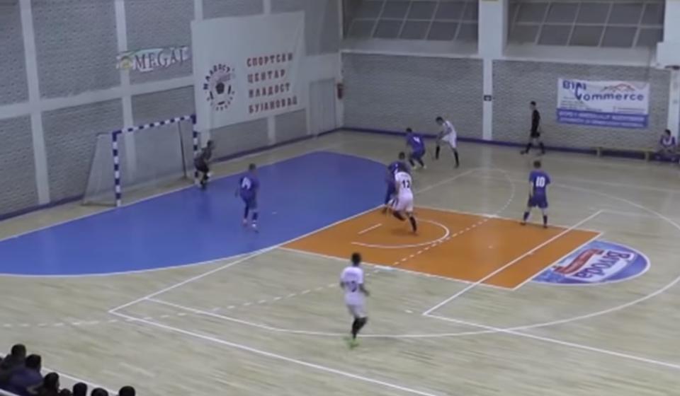 Jedan od golova KMF Zufo. Foto Printscreen