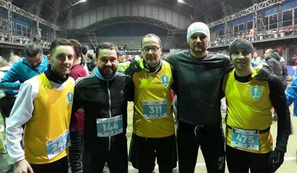 Vranjanci na Zimskom polumaratonu. Foto AK Vranjski maratonci