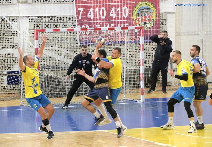 Detalj sa utakmice dva kluba u prvom delu prvenstva u Vranju. Foto Vranje news