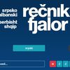 Foto printscreen www.fjalor-recnik.com