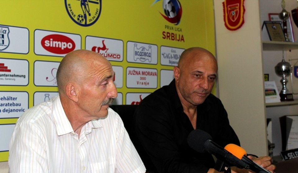 Radmilo Jovanović i Dragan Antić Recko. Foto VranjeNews