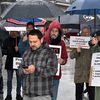 Dragan Antić govori na Eko protestu 12. decembra. Foto Vranje News